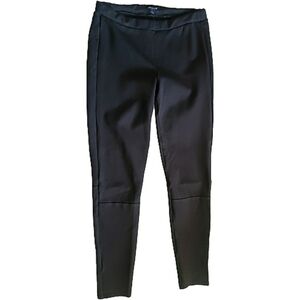 Madewell Black Pierced Ponte Leggings 2 Stretchy Womens Casual Athleisure Pants